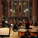 Cor a la cripta de la Sagrada Familia
